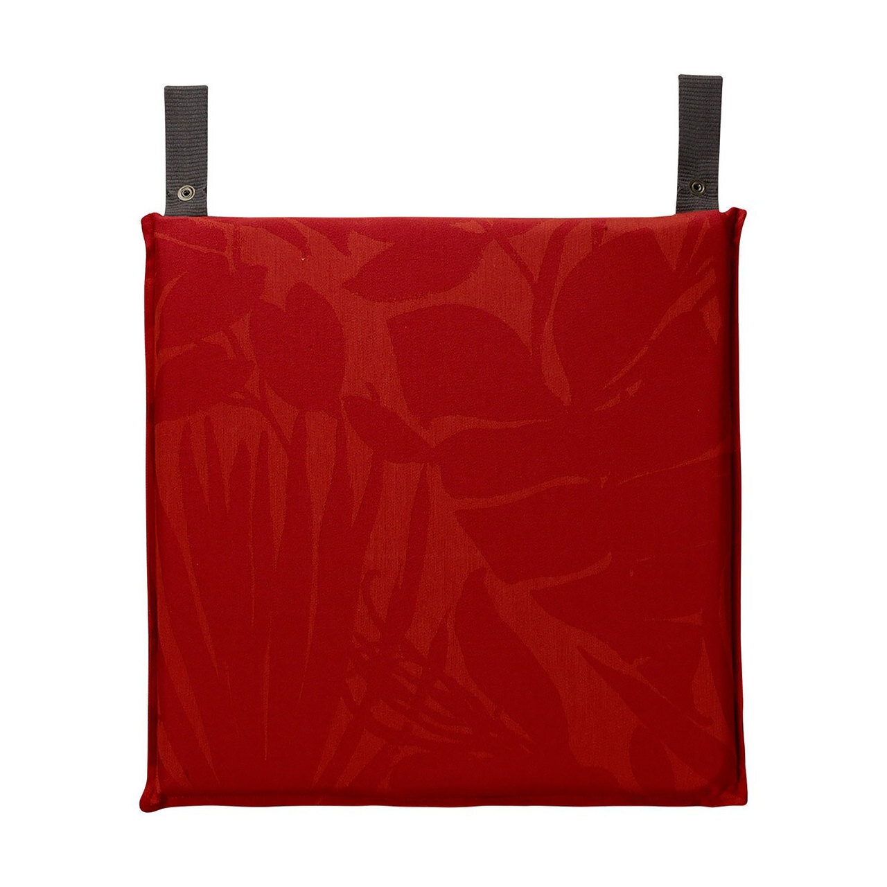 Le Jacquard Bahia Red Chair Cushion 16x16
