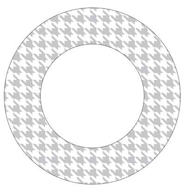 Raynaud Checks French Rim Soup Plate, MPN: 0066-10-250013, 3660006608463