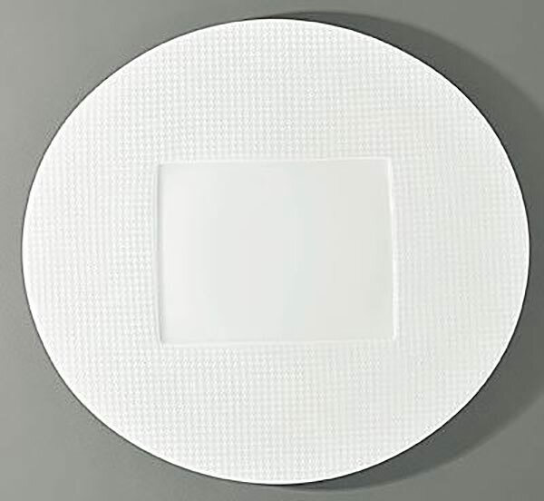 Raynaud Checks Oval Buffet Plate Rectangular Center, MPN: 0066-10-202032, 3660006608364