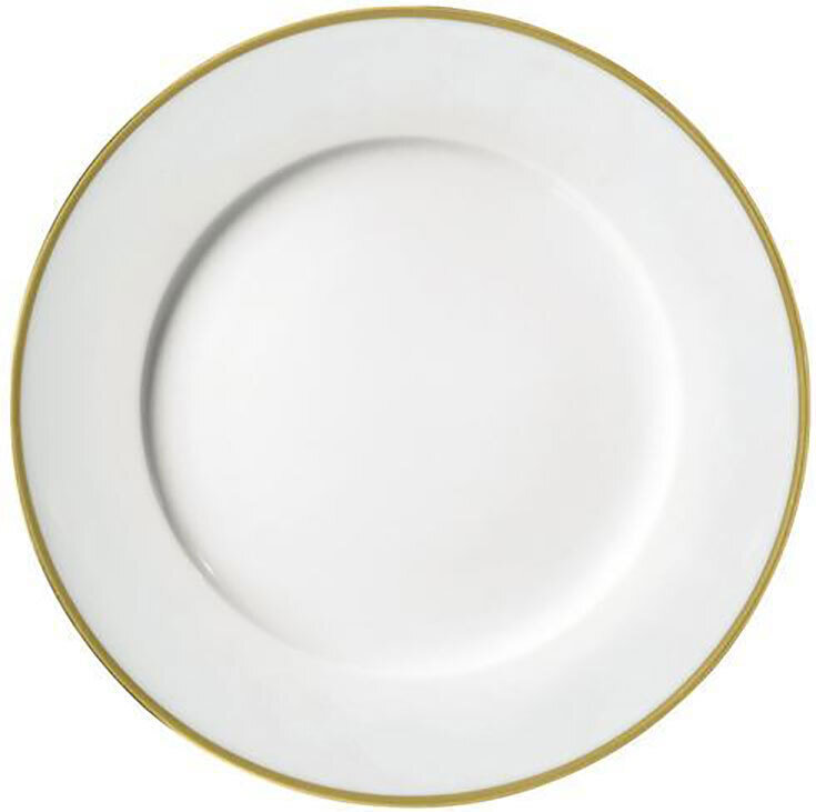 Raynaud Fontainebleau Gold Or Salad Cake Plate, MPN: 0183-17-101019, 3660006522936