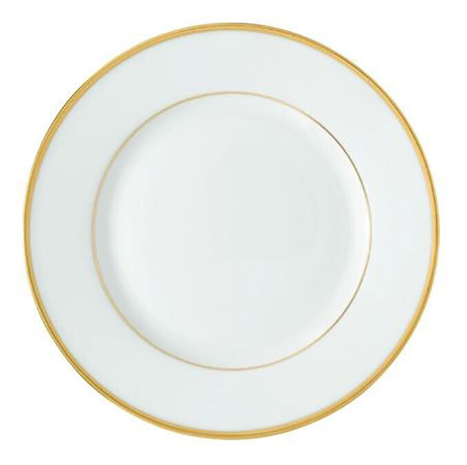Raynaud Fontainebleau Gold Or Filet Marli Salad Cake Plate, MPN: 0184-17-101019, 3660006523520