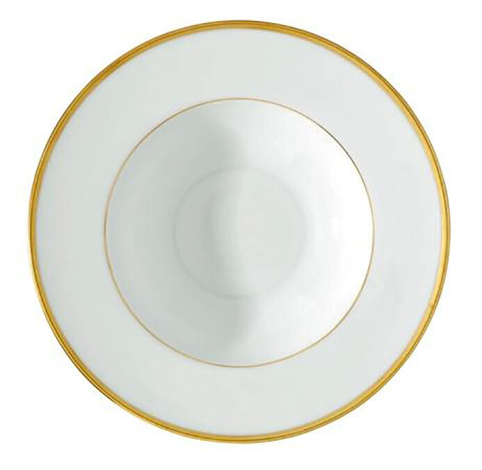 Raynaud Fontainebleau Gold Or Filet Marli Rim Soup Plate, MPN: 0184-17-250021, 3660006523551