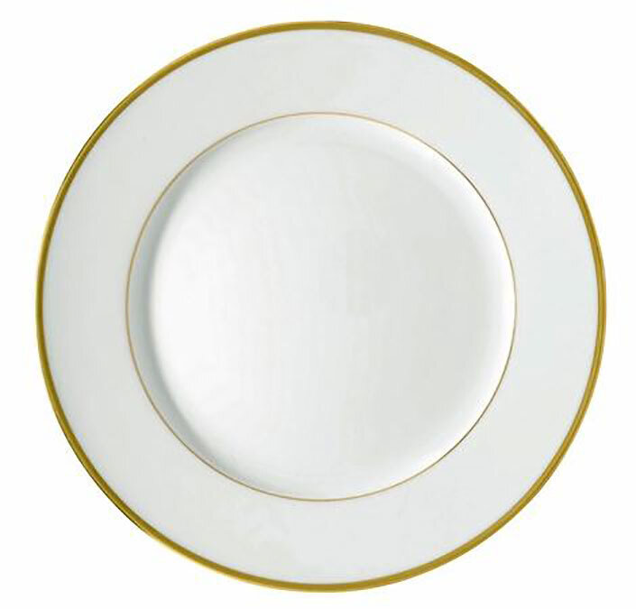 Raynaud Fontainebleau Gold Or Filet Marli Buffet Plate, MPN: 0184-17-101031, 3660006523605