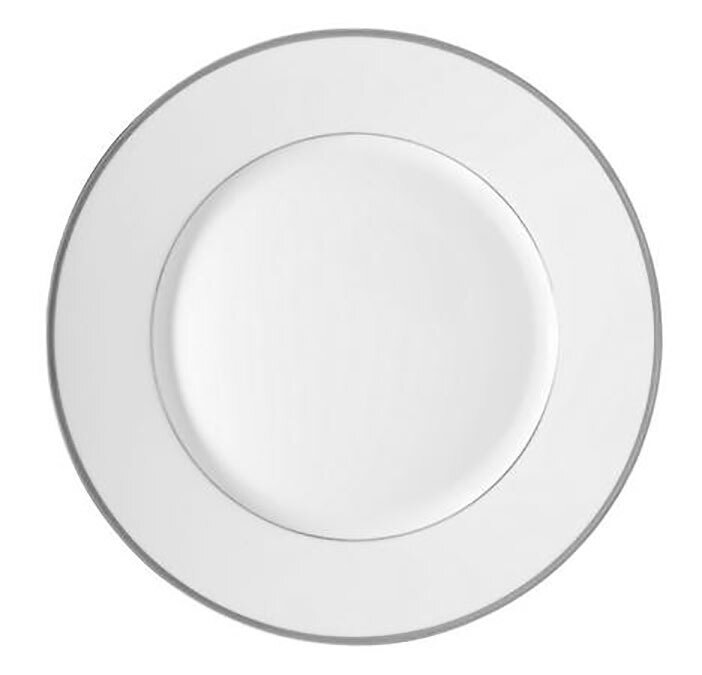 Raynaud Fontainebleau Platinum Filet Marli American Dinner Plate, MPN: 0185-17-101027, 3660006524800