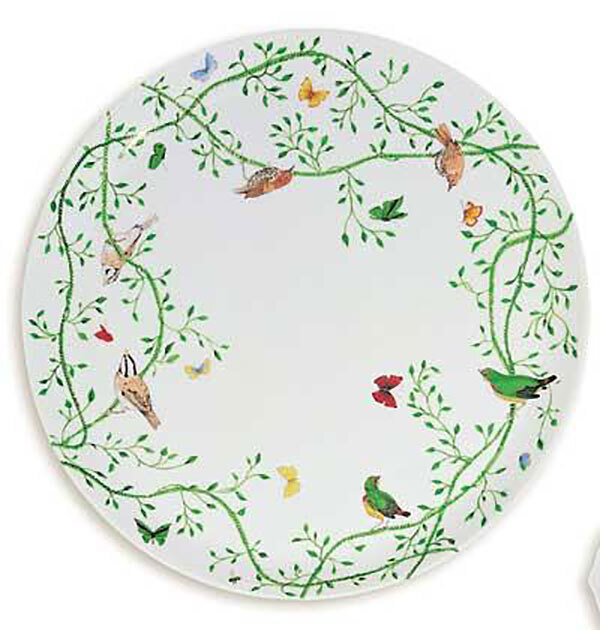 Raynaud Histoire Naturelle Flat Cake Plate, MPN: 0205-17-504031, 3660006527948
