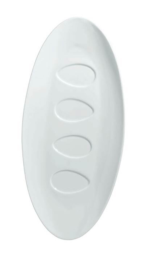 Raynaud Hommage Oval Flat Plate Flower Center, MPN: 0000-10-204036, 3660006618127