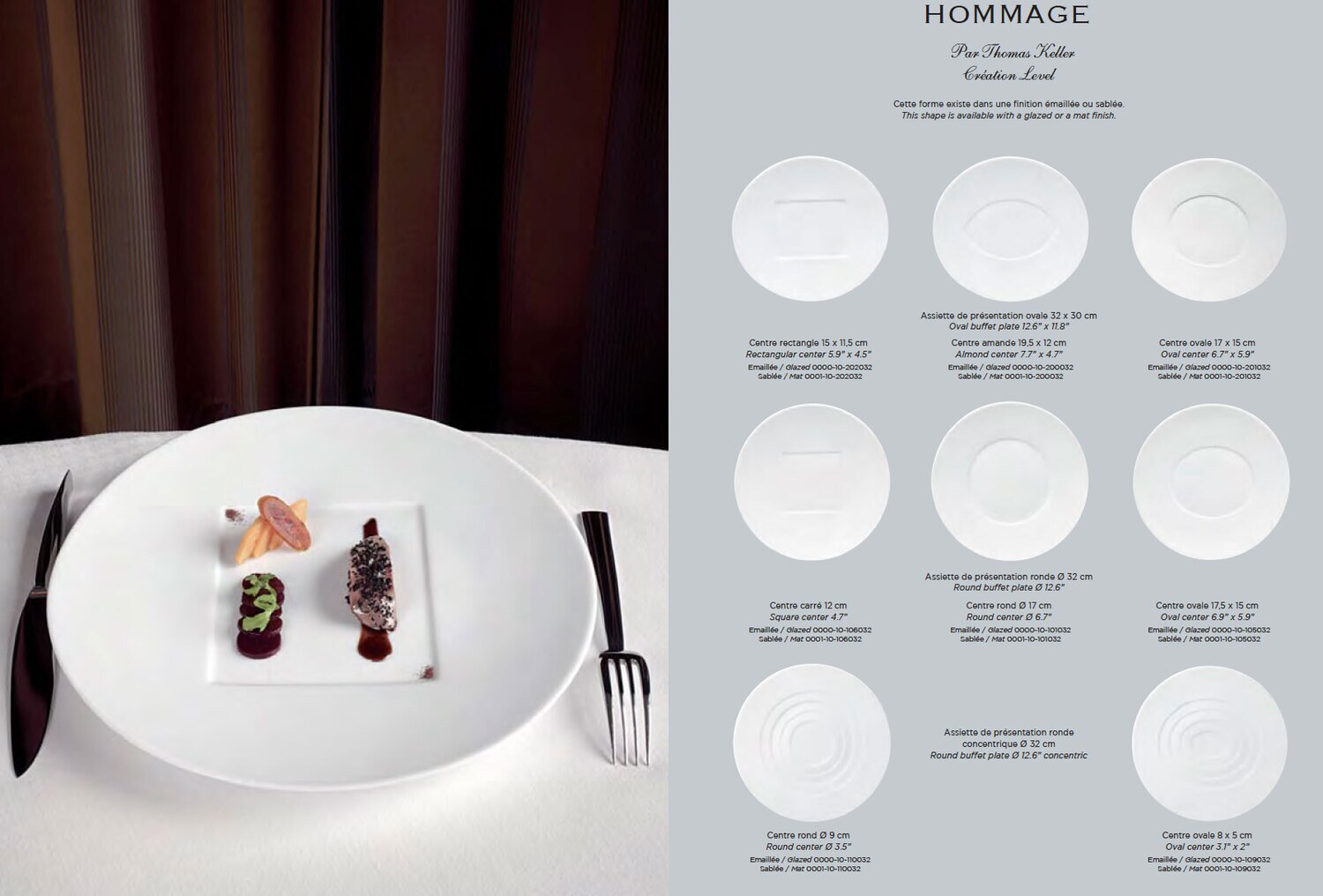 Raynaud Lunes Sable Plate 11.8 Inches Centre 5.5 Inches, MPN: 0001-14-102030, 3660006662458