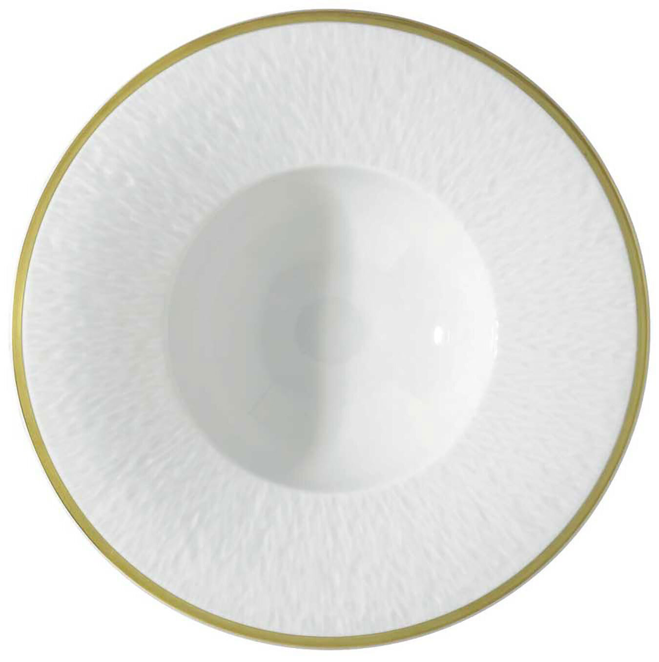 Raynaud Mineral Filet Gold Or Rim Soup Plate
