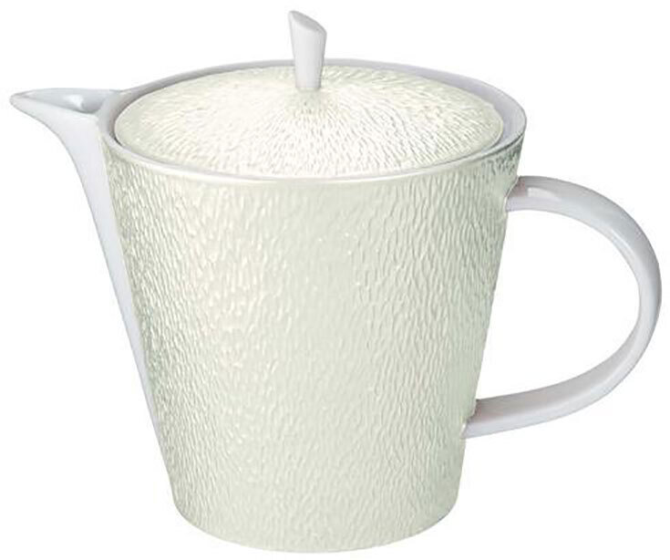 Raynaud Mineral Irise Shell Ivory Tea Coffee Pot, MPN: 0338-23-432081, 3660006671740