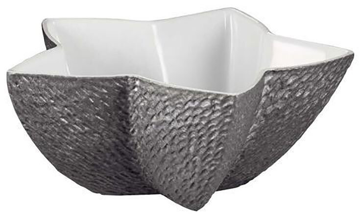 Raynaud Mineral Irise Dark Grey Star Sugar Bowl, MPN: 0339-23-435015, 3660006669075