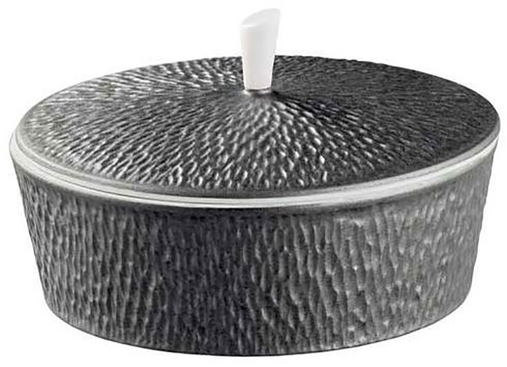 Raynaud Mineral Irise Dark Grey Covered Sugar Bowl, MPN: 0339-23-436019, 3660006669082