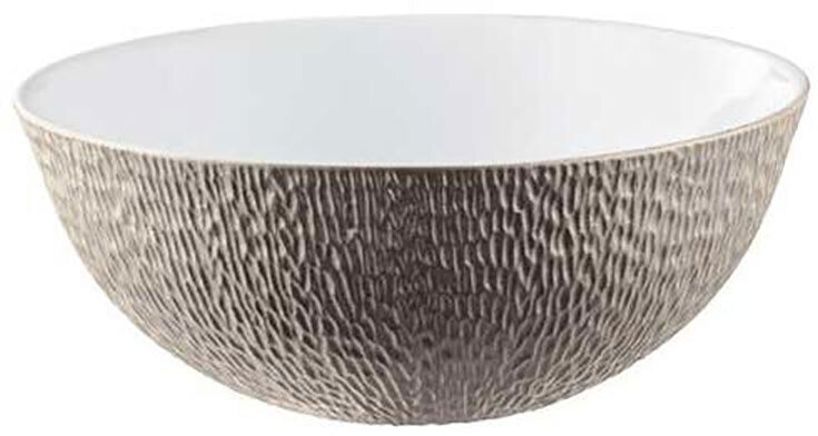 Raynaud Mineral Irise Warm Grey Calabash Shaped Salad Bowl, MPN: 0340-23-507023, 3660006670248