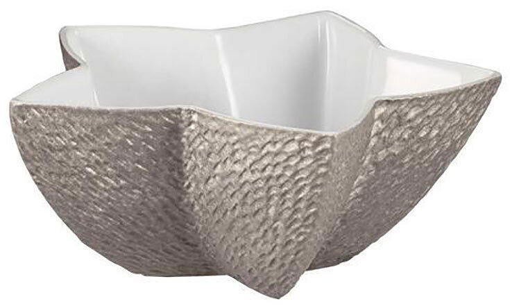 Raynaud Mineral Irise Warm Grey Star Sugar Bowl, MPN: 0340-23-435015, 3660006670279