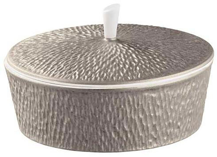 Raynaud Mineral Irise Warm Grey Covered Sugar Bowl, MPN: 0340-23-436019, 3660006670286