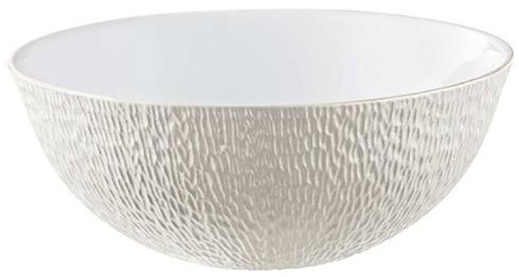 Raynaud Mineral Irise Pearl Grey Calabash Shaped Salad Bowl, MPN: 0344-23-507023, 3660006672099