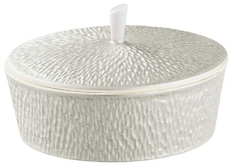 Raynaud Mineral Irise Pearl Grey Covered Sugar Bowl, MPN: 0344-23-436019, 3660006672136