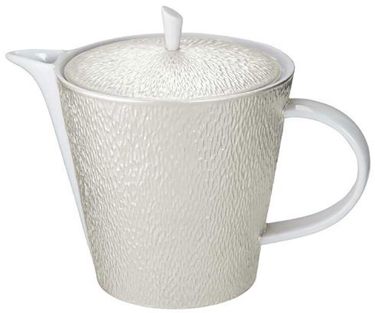 Raynaud Mineral Irise Pearl Grey Tea Coffee Pot