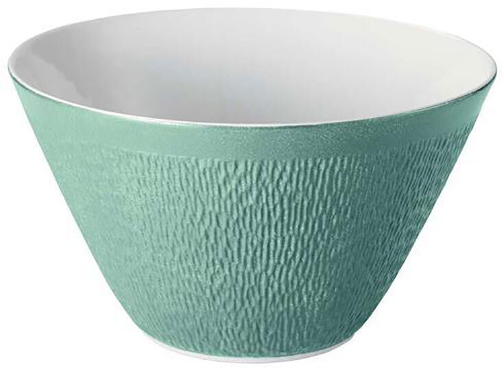 Raynaud Mineral Irise Turquoise Coned Shaped Salad Bowl, MPN: 0347-23-507028, 3660006669778