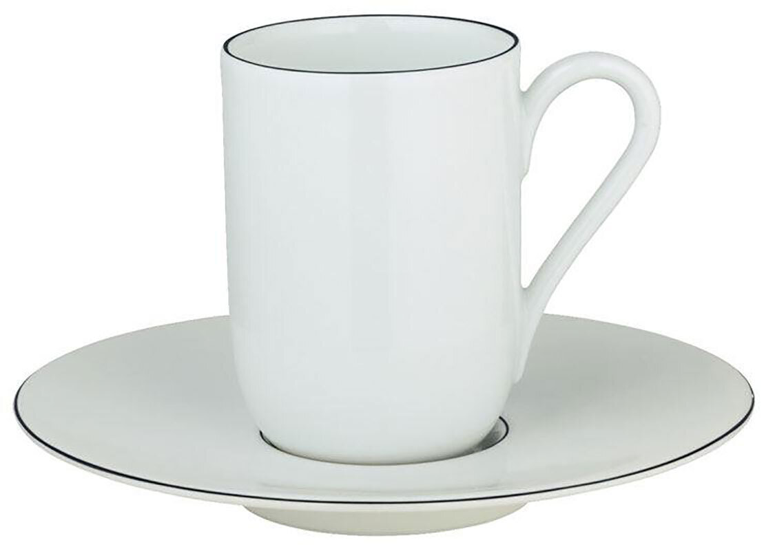 Raynaud Monceau Couleurs Ink Black Expresso Saucer
