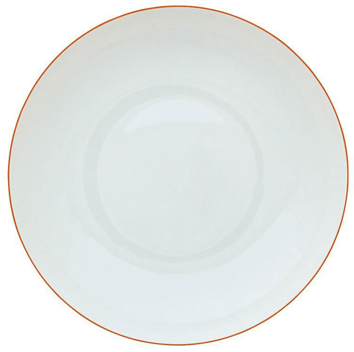Raynaud Monceau Couleurs Apricot Orange French Rim Soup Plate, MPN: 0361-37-250022, 3660006651094