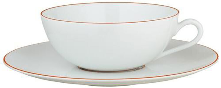 Raynaud Monceau Couleurs Apricot Orange Tea Saucer Extra, MPN: 0361-37-351017, 3660006651131