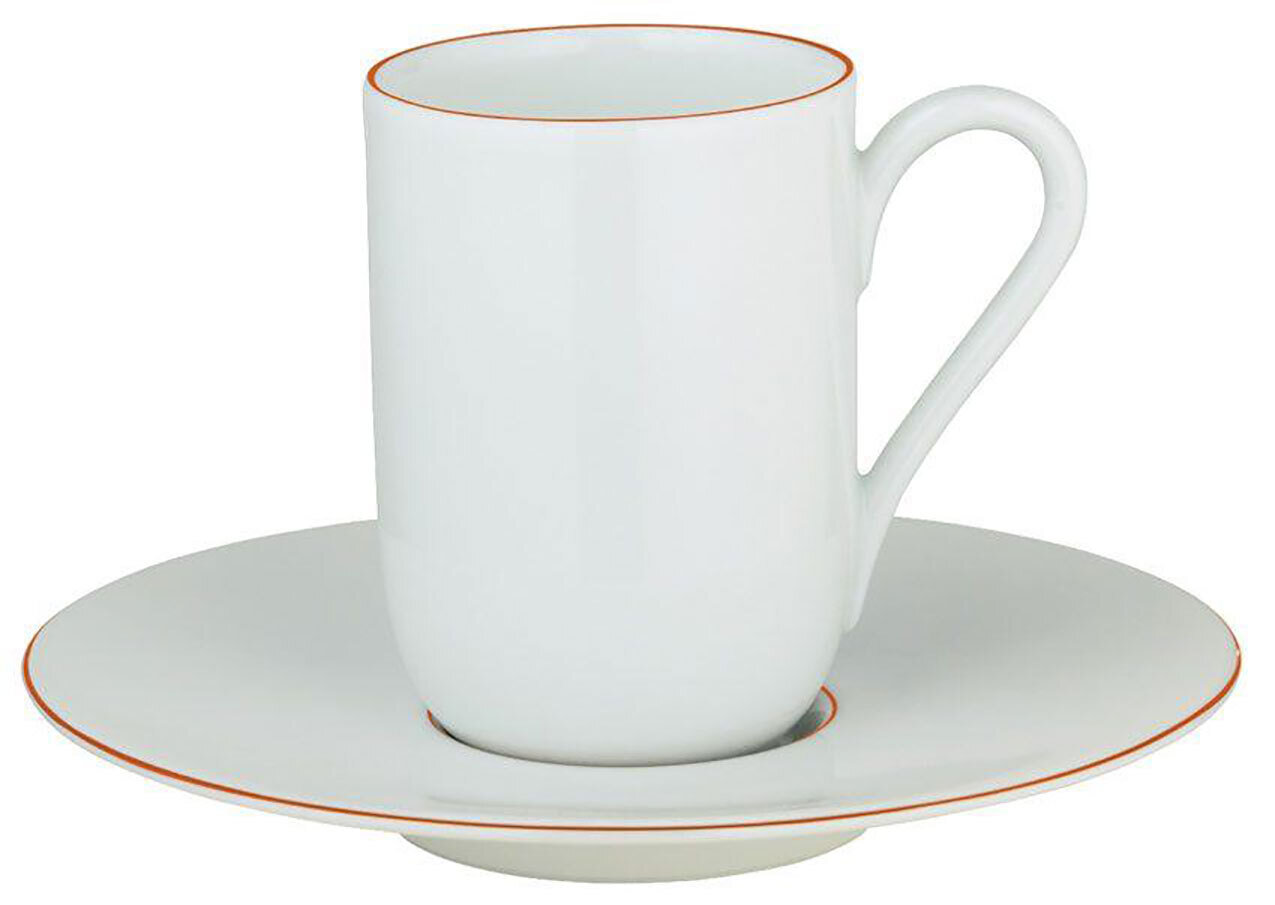 Raynaud Monceau Couleurs Apricot Orange Expresso Saucer, MPN: 0361-37-356012, 3660006651186