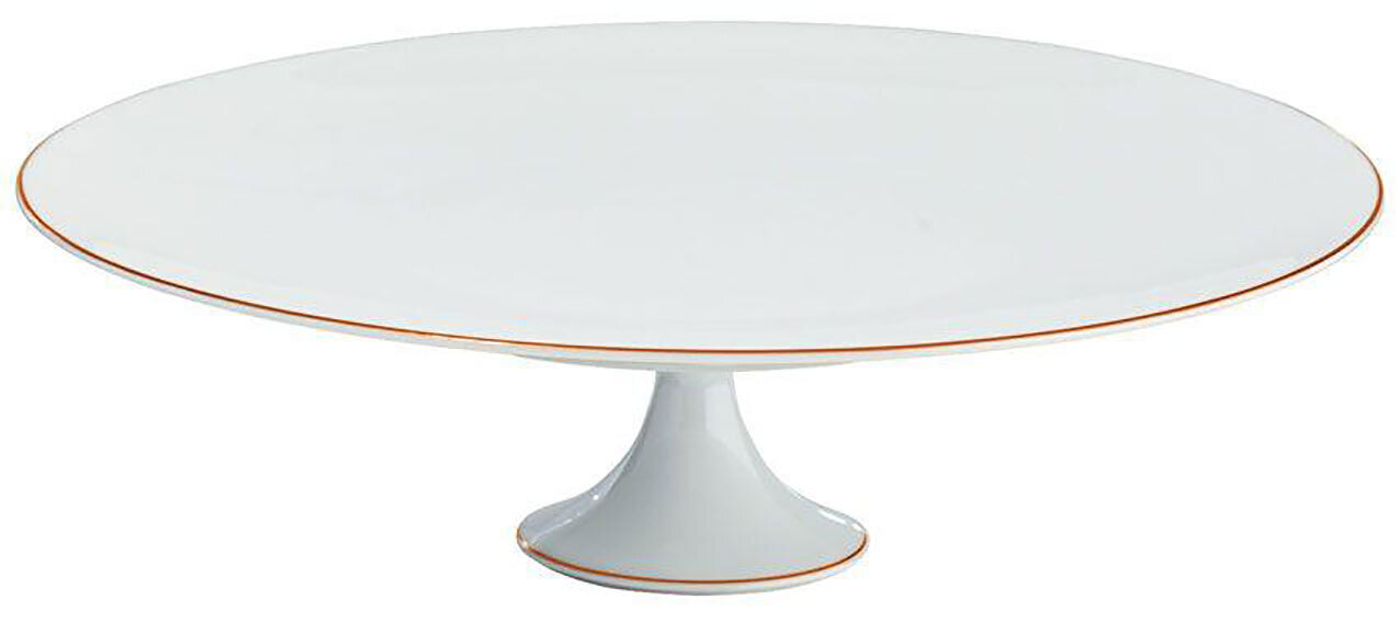 Raynaud Monceau Couleurs Apricot Orange Large Petit Four Stand, MPN: 0361-37-515027, 3660006651216