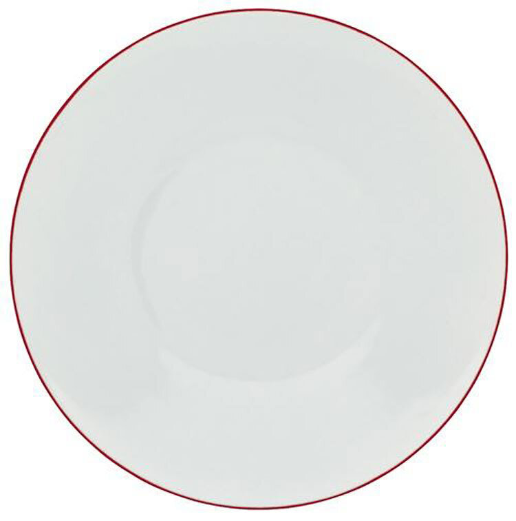 Raynaud Monceau Couleurs Vermilion red Dessert Plate, MPN: 0365-37-113022, 3660006650622