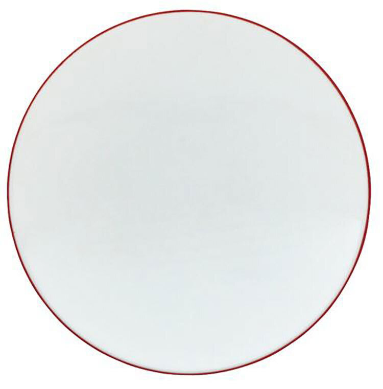 Raynaud Monceau Couleurs Vermilion red Bread And Butter Plate, MPN: 0365-37-113016, 3660006650639