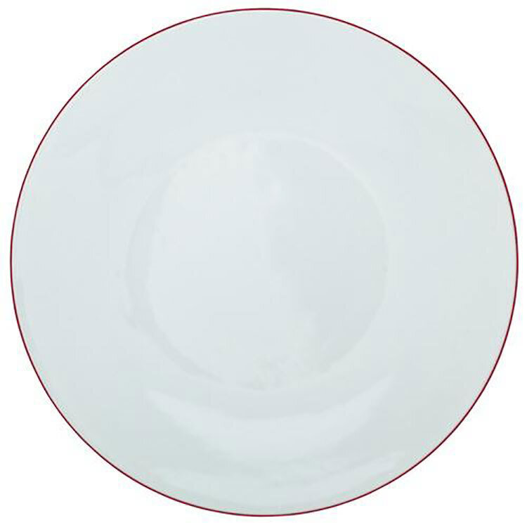 Raynaud Monceau Couleurs Vermilion red Buffet Plate