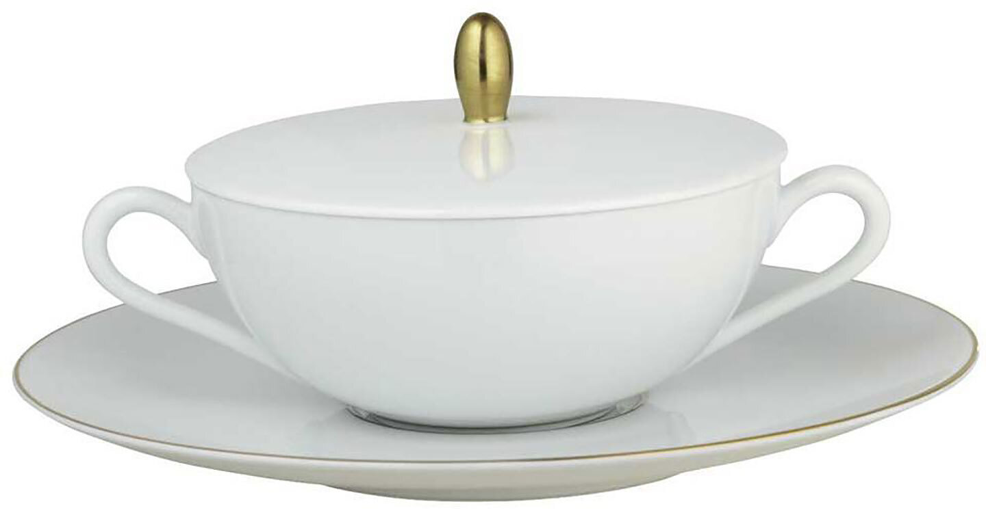 Raynaud Monceau Gold Or Cream Soup Saucer, MPN: 0360-37-359019, 3660006647721