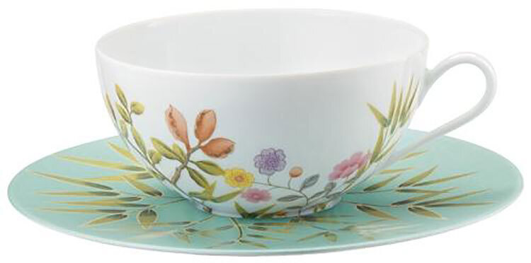 Raynaud Paradis Turquoise Breakfast Saucer, MPN: 0402-37-350022, 3660006664551