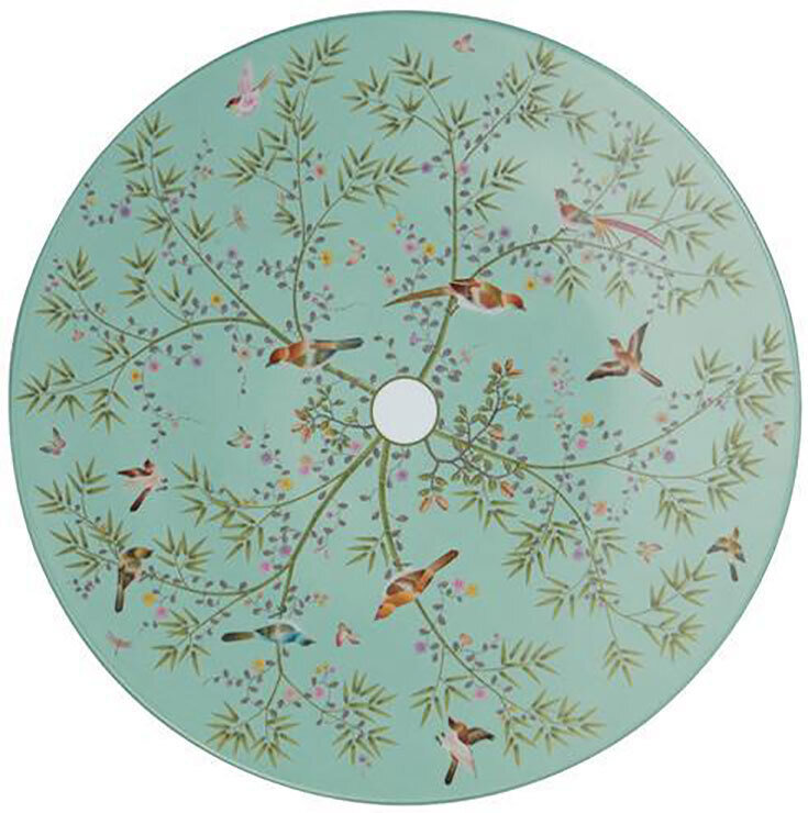 Raynaud Paradis Turquoise Buffet Plate, MPN: 0402-37-113032, 3660006663660