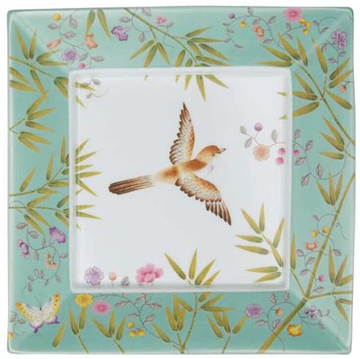 Raynaud Paradis Turquoise Square Trinket Tray, MPN: 0403-33-600017, 3660006664858