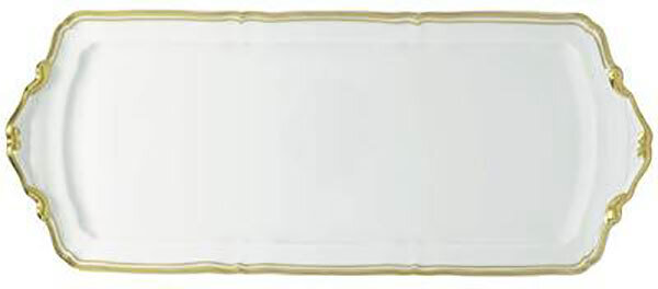 Raynaud Polka Gold Or Long Cake Plate, MPN: 0441-01-505040, 3660006550335