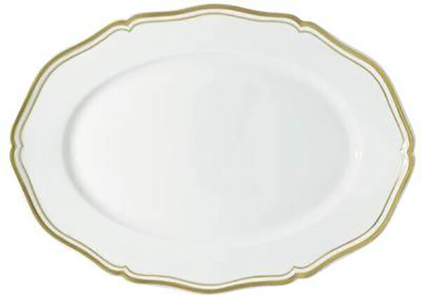 Raynaud Polka Gold Or Large Oval Dish, MPN: 0441-01-502039, 3660006550342