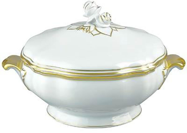 Raynaud Polka Gold Or Soup Tureen, MPN: 0441-01-509024, 3660006550373