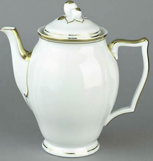 Raynaud Polka Gold Or Coffee Pot, MPN: 0441-01-431010, 3660006550458