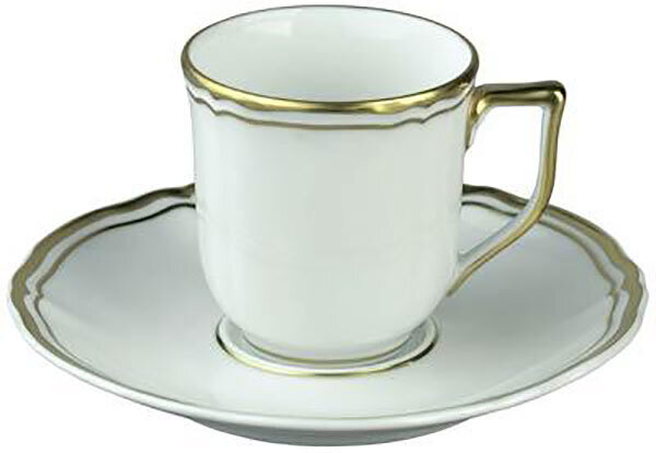 Raynaud Polka Gold Or Coffee Cup
