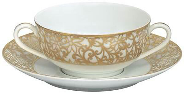 Raynaud Salamanque Gold Or Cream Soup Cup, MPN: 0464-20-309032, 3660006629703