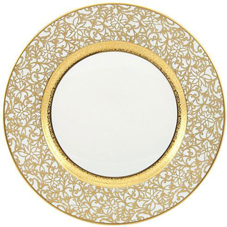 Raynaud Tolede Gold White American Dinner Plate, MPN: 0523-17-101027, 3660006625354