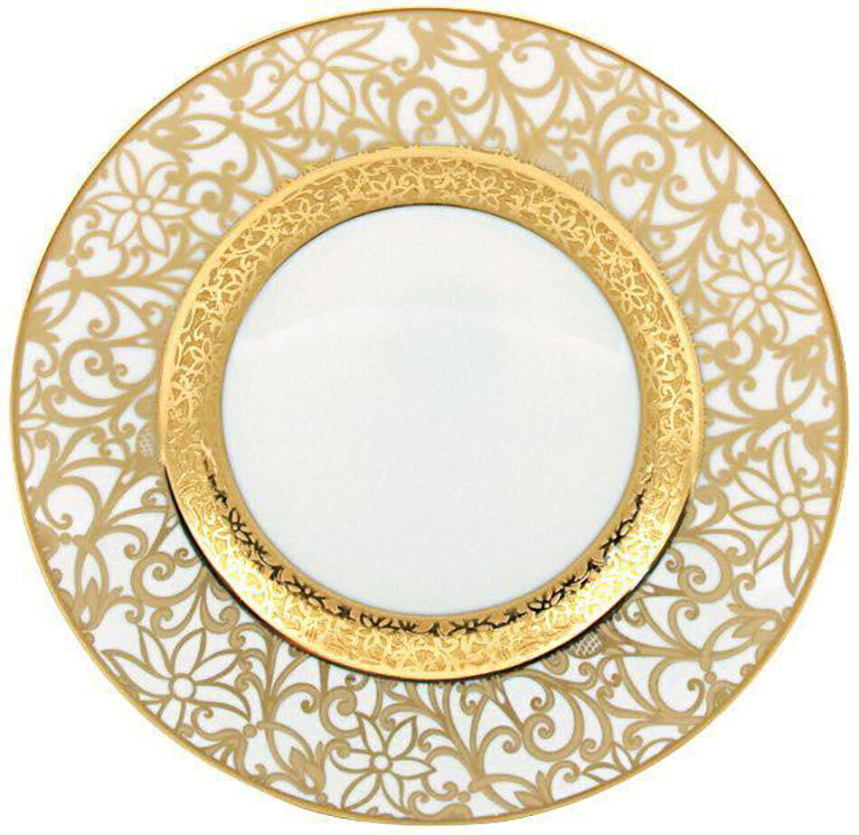 Raynaud Tolede Gold White Bread And Butter Plate, MPN: 0523-17-101016, 3660006625385