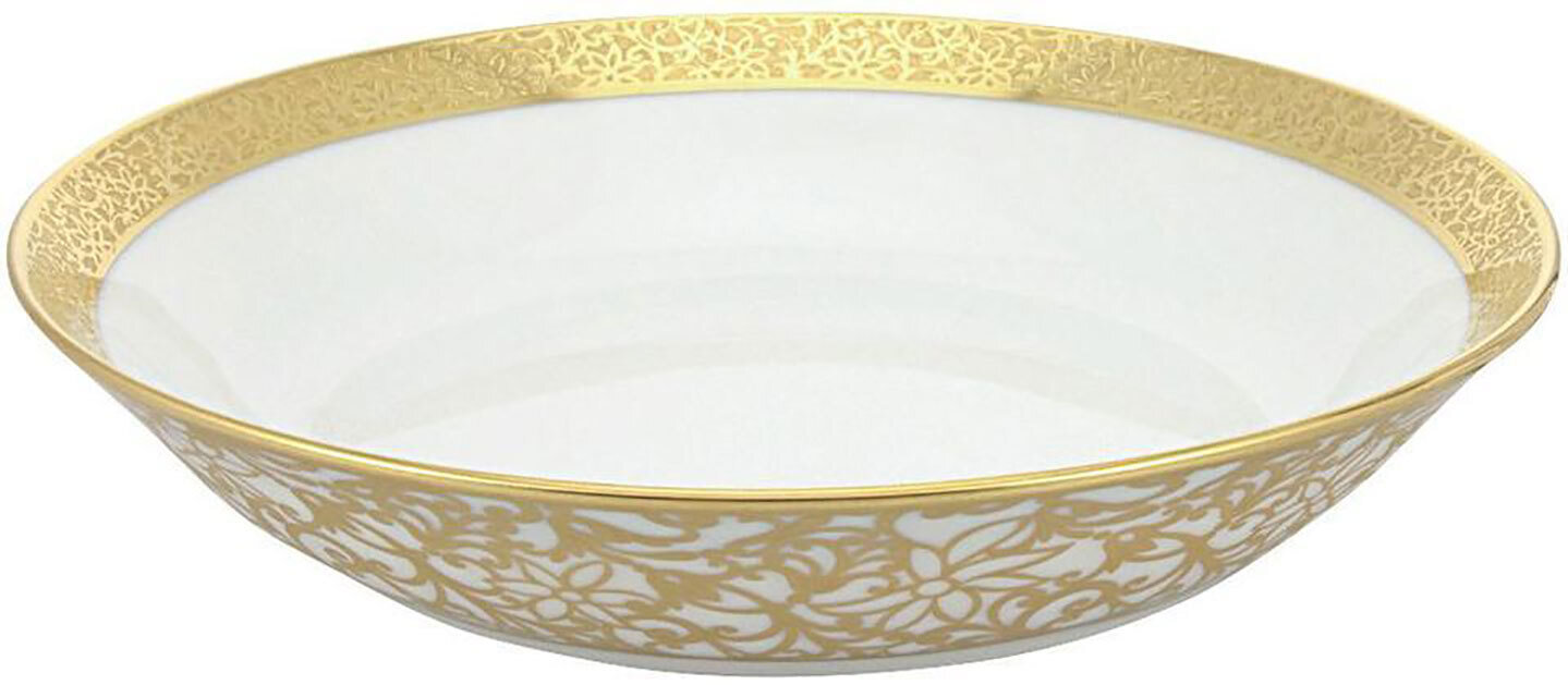Raynaud Tolede Gold White Coupe Soup Bowl, MPN: 0523-17-250019, 3660006625408