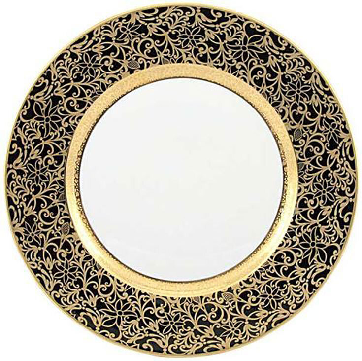 Raynaud Tolede Black Gold American Dinner Plate, MPN: 0526-17-101027, 3660006625705