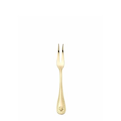 Versace Medusa Flatware Meat Fork Gold Plated, MPN: 19300-120930-70031, 790955934061