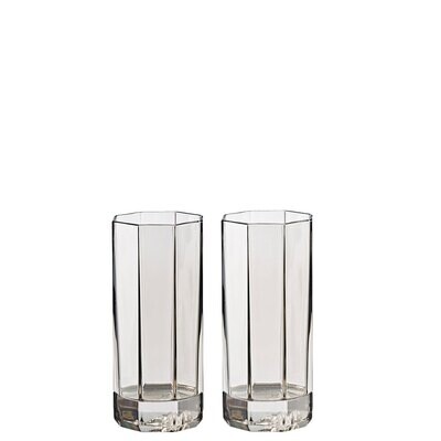 Versace Lumiere Haze Medusa Longdrink Set of Two 8 oz, MPN: 20665-321392-48874, 790955005488