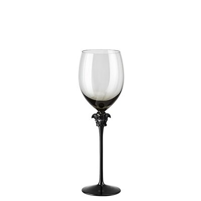 Versace Lumiere Haze Medusa Water Goblet 16 oz 11 1/2 in, MPN: 20665-321392-40100, 790955005334
