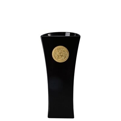 Versace Madness Medusa Black Vase 15 3/4 Inch, MPN: 69082-321359-47040, 790955008052