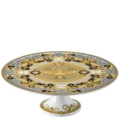 Versace Prestige Gala Footed Cake Plate, MPN: 19300-403637-12845, 790955988552