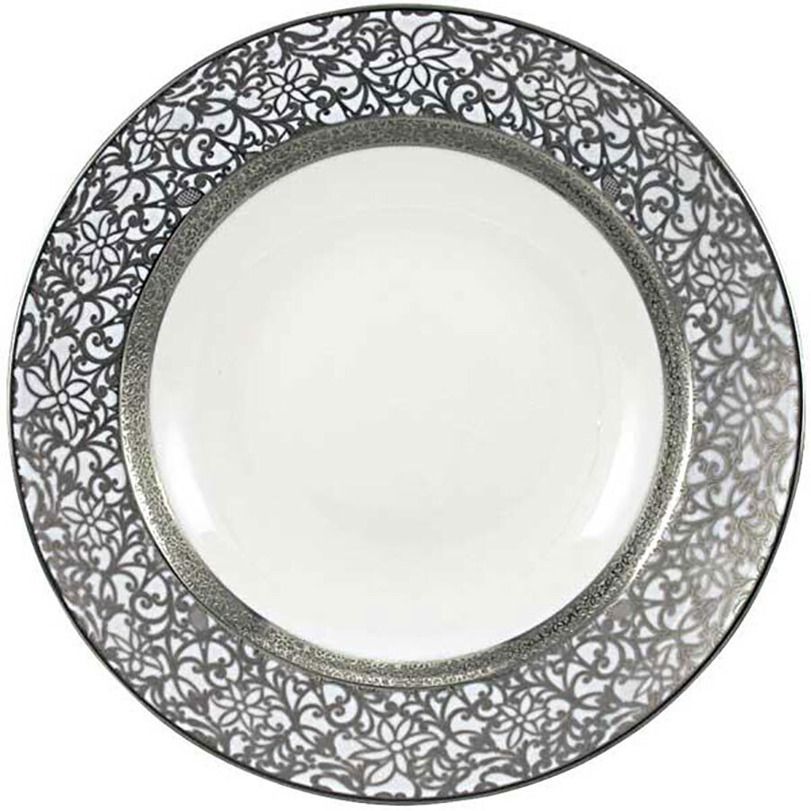 Raynaud Tolede White Platinum Deep Chop Plate, MPN: 0530-17-501029, 3660006627464
